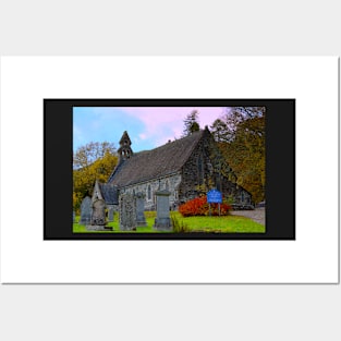 Rob Roy MacGregor's Church and Graveyard in Balquhidder Posters and Art